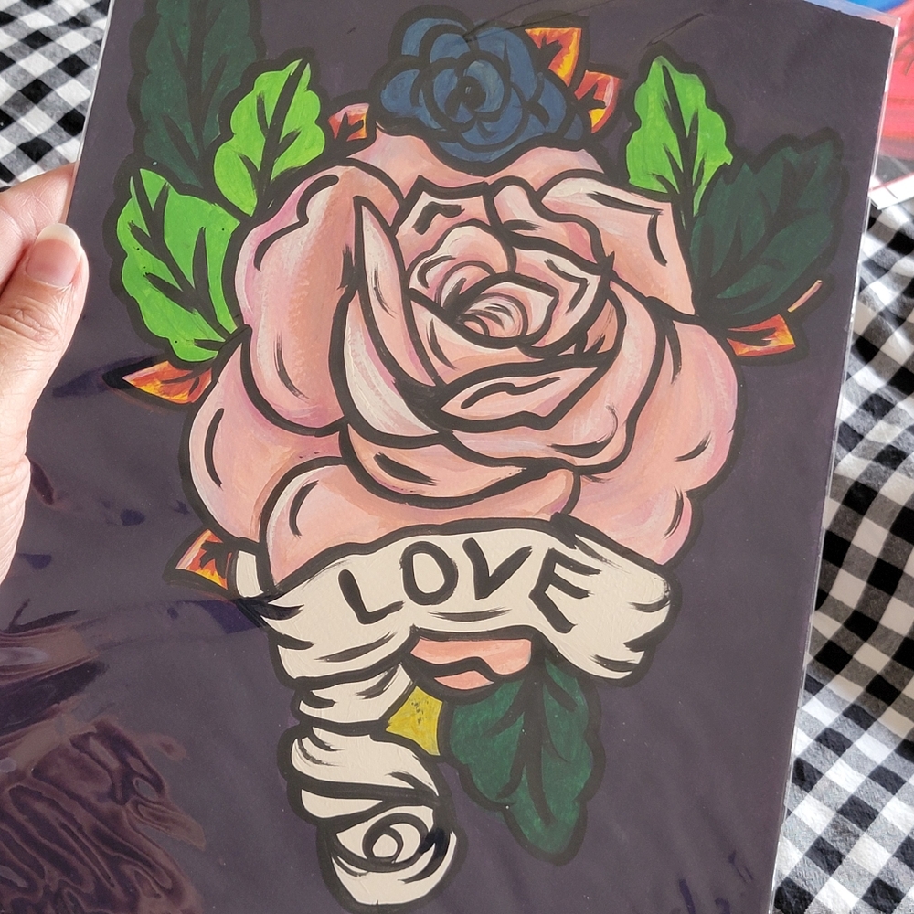 🌹Roses "Love" Painting